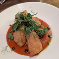 Crispy tofu at The Brasserie at Ballygarry Estate Hotel and Spa in Tralee