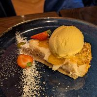 Apricot hazelnut at The Brasserie at Ballygarry Estate Hotel and Spa in Tralee