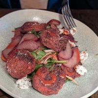 Beet salad at The Brasserie at Ballygarry Estate Hotel and Spa in Tralee