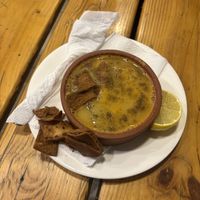 Lentil soup   at Mr. Falafel in Wadi Musa