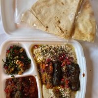 Take away. Super tasty, healthy, and filling. at Tresor du Liban in Chalons-en-champagne