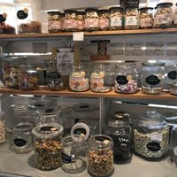 Vegan sweets and Lillie's  at Initiative Poing Unverpackt in Poing