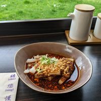 mung bean jelly at the noodlemaker in Frankfurt