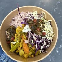 Veg curries  at Brownins Food in Smethwick