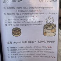   at LaLa Noodle of Sichuan in Berlin