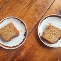 Vegan Banana Bread x2 at Tate Liverpool Cafe in Liverpool