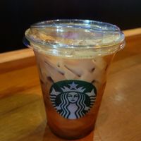 Iced Brown Sugar Oat Shaken Espresso. at Starbucks Coffee in Broughton