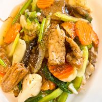 Hủ Tiếu Xào (Rice Noodles Stir Fry with Vegan Gravy)  at Tinh Lac Quan in Inala