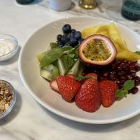 Fruit plate  at Bills Ginza in Tokyo