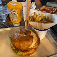 Plant-Based Cheeseburger (all vegan by default) at BrewDog in Las Vegas