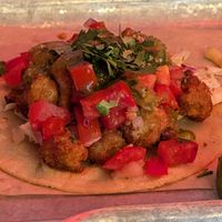 Cauliflower taco at BrewDog in Las Vegas