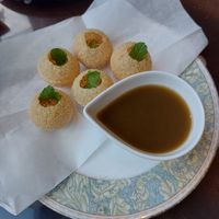 Pani Puri at Mughal in Kyoto