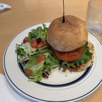 Vegan avocado burger  at Eggs 'n Things - 湘南江の島  in Fujisawa