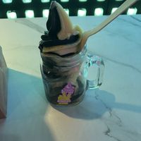 dark chocolate + passion fruit  at Bonkers - 冰淇淋 in Taipei