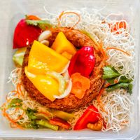 Yam ring at Whole Earth 环界蔬食 in Central Singapore