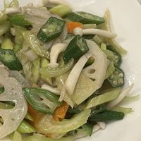 Veggies  at Whole Earth 环界蔬食 in Central Singapore