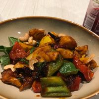 spicy and heavenly good at Whole Earth 环界蔬食 in Central Singapore