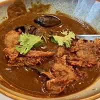 Vegan Buah Keluak - rare and delicious 😋  at Whole Earth 环界蔬食 in Central Singapore