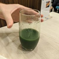 Gimme Green juice, originally came in a bottle at Whole Earth 环界蔬食 in Central Singapore