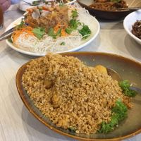 Cheeky Monkey – monkey head mushroom with signature crispy golden oats
 at Whole Earth 环界蔬食 in Central Singapore