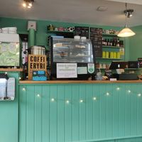 Two out of six cakes were vegan at Conwy Falls Cafe in Betws-y-coed