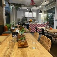   at Mood Cafe in London