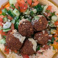  at Hummusbar in Budapest