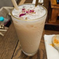 Iced rose drink at Ruo Tea - 若水植物茶间 in Penang