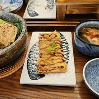 Dish set, amazing caramel taste at Ruo Tea - 若水植物茶间 in Penang