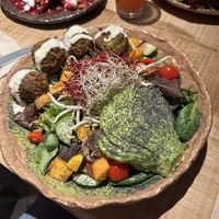 Falafel bowl  at Honest Greens - Gran de Gracia in Barcelona