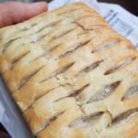 The vegan lattice is scrumptious! at Greggs - Western Rd in Brighton