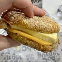 Venedict - excellent sauce and egg!  at Odd Burger in Regina