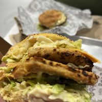 Gf famous burger   at Odd Burger in Regina