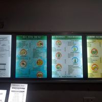 Menu at Hridayam at Parmarth in Rishikesh