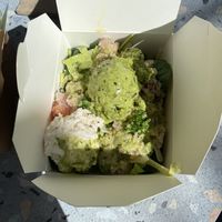 Mushroom green goddess  at Mr Potato Broadbeach in Broadbeach