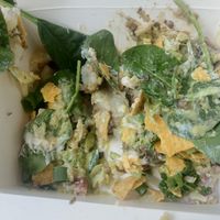 The Green Goddess option at Mr Potato Broadbeach in Broadbeach