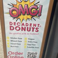 Allergen free  at OMG Decadent Donuts  in Toowoomba City