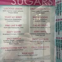 Flavours   at OMG Decadent Donuts  in Toowoomba City