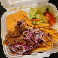 Vegane Döner Teller at Bibo‘s in Witten