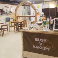 Eat in area at Busy V Bakery  in Bristol