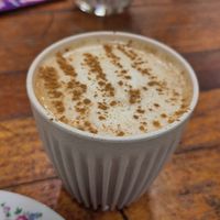 Chai latte at Busy V Bakery  in Bristol