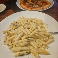 Penne Alfredo....a little bland, needed something at Pasta Grill Mansfield in Hackettstown