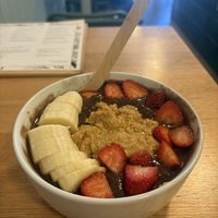 Warm chocolate porridge   at The Acai Affect in Bentleigh