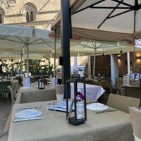Terrasse extérieure du restaurant   at Quid Gusto Siciliano in Palermo