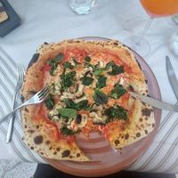 Pizza vegana at Quid Gusto Siciliano in Palermo