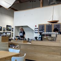 Cacao bar and cafe menu   at Dick Taylor Craft Chocolate in Eureka