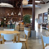Another regular view of the interior   at Dick Taylor Craft Chocolate in Eureka