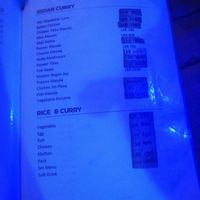 Menu (bien plus d'options disponibles) at The True Food in Ella