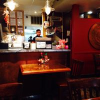 Behind here: magic! at Caphe Banh Mi in Alexandria