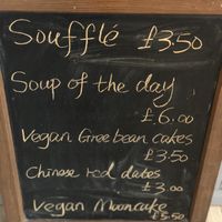 Dessert menu   at NiHao Teahouse in Newcastle Upon Tyne